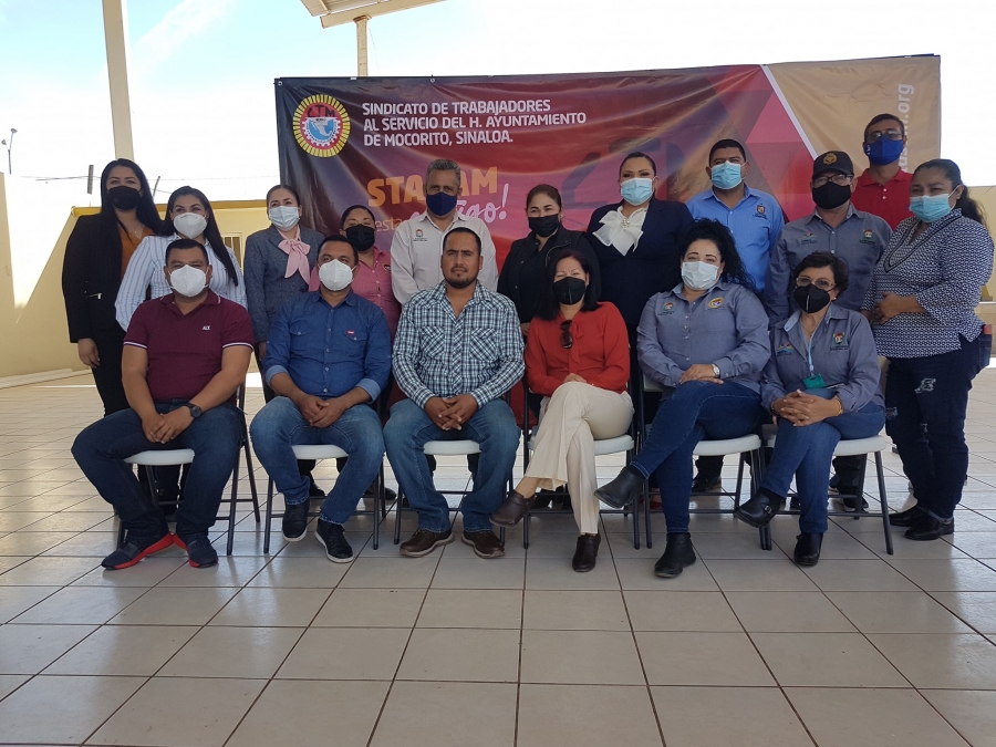 REUNION DE AGREMIADOS SINDICALES DEL ÉVORA EN STASAM MOCORITO.